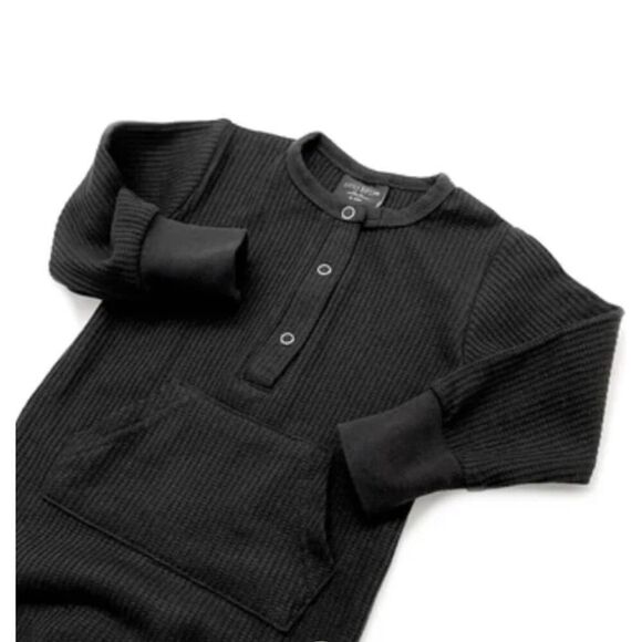 Little Bipsy Thermal Long Sleeve Romper - Picture 1 of 4